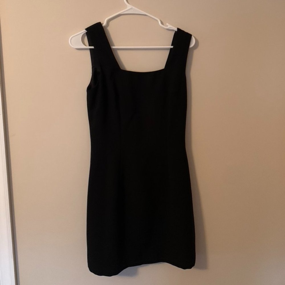 Black CrissCross back dress